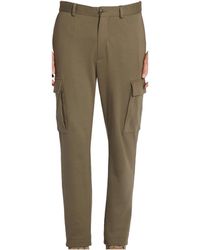 Moncler - Pantalone Cotton Blend Jersey Cargo Pants "Sportivo" Mon01" - Lyst