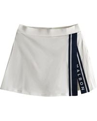 Malbon Golf - Baseline Skirt Mw 0088 Wht Nvy" - Lyst