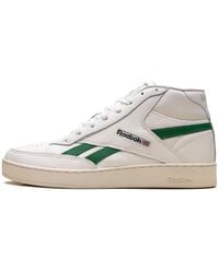 Reebok - Club C Form Hi "Chalk Alabaster Glen" Gz2437" - Lyst