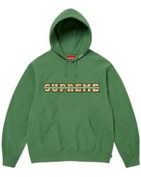 Supreme - Collegiate Acronym Hooded Sweatshirt Su28696" - Lyst