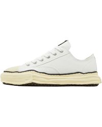 Maison Mihara Yasuhiro - Peterson Og Sole Canvas Low A09Fw733 Wht" - Lyst