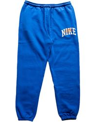 Nike - Club Fleece Cuffed Pants Style "Game Royal/Safety" Fv4453 480" - Lyst