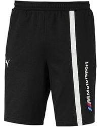 PUMA - Bmw Motorsport Sweat Shorts 577794 01" - Lyst