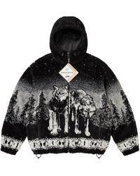Supreme - B.B. Simon Reversible Hooded Fleece Jacket "Fw25 - Lyst