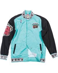 Mitchell & Ness - Authentic Warm Up Jacket "Nba Vancouver Grizzlies 95-96" Awjkgs18063 Vgrteal95" - Lyst