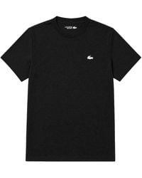Lacoste - Ultra Dry Technical Cotton Sport T-Shirt Tf9246 031" - Lyst