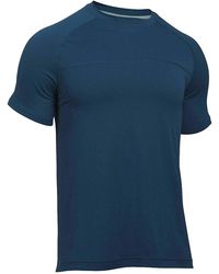Under Armour - Sunblock Upf 50+ Short Sleeve T-Shirt "Blackout" 1290526 997" - Lyst