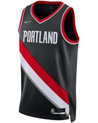 Nike - Nba Portland Trail Blazers 21/22 Diamond Icon Edition Swingman Jersey Dn2629 010" - Lyst