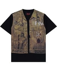 Pleasures - Dead Kennedys Vest Heavyweight Ss T-Shirt P26Fdk007" - Lyst