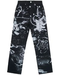 RTA - Lost Frequencies Ricardo Graffiti Slim-Fit Jeans Mlfqd1057 J2116Grfgp" - Lyst