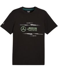 PUMA - Mapf1 Logo Tee 627343 01" - Lyst