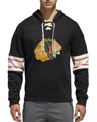 adidas - Nhl Chicago Blackhawks Pullover Jersey Hoodie Dn2127" - Lyst