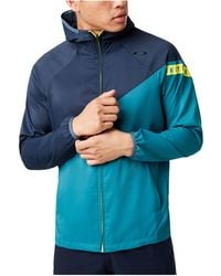 Oakley - Enhance Double Cloth Hoodie Jacket.Qd 9.0 "Petrol" 412721 9Pe" - Lyst