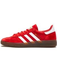 adidas - Handball Spezial "scarlet / White" Shoes - Lyst