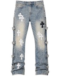 GUAPI - Cross Buckle Denim "Vintage" Gua10" - Lyst
