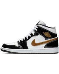 Nike - Air 1 Mid Se Patent Leather" 852542 007" - Lyst