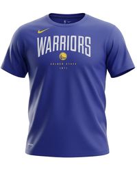 Nike - Nba Golden State Warriors Dri-Fit Essential T-Shirt 938370 495" - Lyst