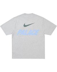 Palace - Nike Font Swoosh T-Shirt Marl" P0135" - Lyst