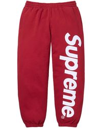 Supreme - Satin Appliqué Sweatpant "Fw25 - Lyst