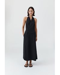 St. Agni - Halter Wrap Dress - Lyst