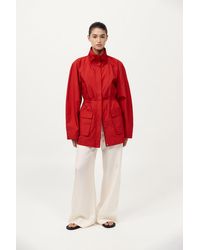 St. Agni - Paper Taffeta Parka - Lyst