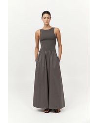 St. Agni - Bateau Cut Out Dress - Lyst