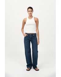 St. Agni - Sculpted Knit Top - Lyst