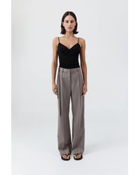 St. Agni - Ballerina Wrap Knit Top - Lyst