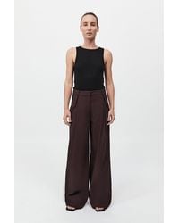 St. Agni - Utility Pleat Pants - Lyst
