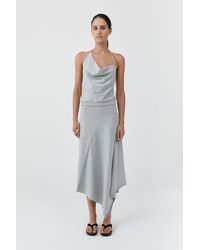 St. Agni - Asymm Drape Skirt - Lyst
