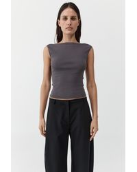 St. Agni - Organic Cotton Ballerina Top - Lyst