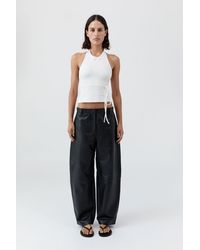 St. Agni - Soft Jersey Halter Top - Lyst