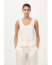 St. Agni - Jordan Button Up Top - Lyst