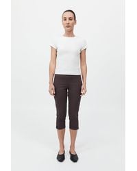 St. Agni - Slim Capri Pant - Lyst