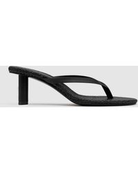 St. Agni - Woven Thong Heel - Lyst