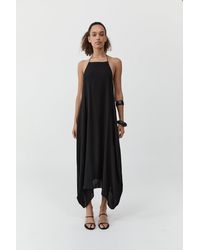 St. Agni - Textured Weave Halter Dress - Lyst