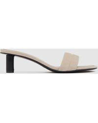 St. Agni - Suede Stitch Detail Heel - Lyst