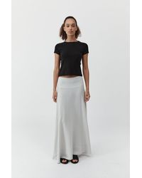 St. Agni - Fluid Circle Hem Skirt - Lyst