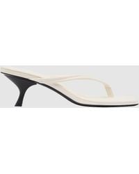 St. Agni - Thong Detail Heel - Lyst