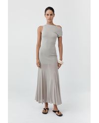 St. Agni - Fine Jersey Circle Hem Dress - Lyst