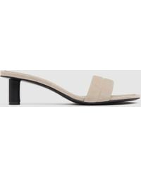St. Agni - Suede Stitch Detail Heel - Lyst