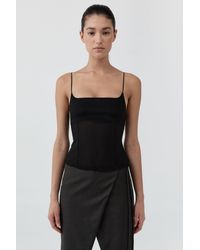 St. Agni - Stretch Silk Cami - Lyst