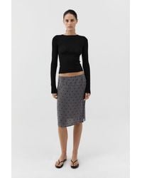 St. Agni - Superfine Merino Wool Long Sleeve Top - Lyst