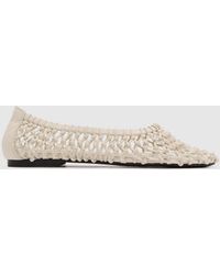 St. Agni - Woven Ballerina Flat - Lyst