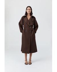 St. Agni - Paper Taffeta Relaxed Trench - Lyst