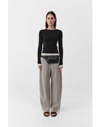 St. Agni - Fine Band Balloon Pants - Lyst