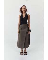 St. Agni - Utility Wrap Skirt - Lyst