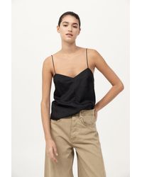 St. Agni - Silk Twill Cami - Lyst