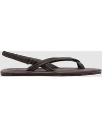 St. Agni - Cross Detail Sandal - Lyst