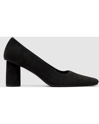 St. Agni - Suede Cylinder Pump - Lyst